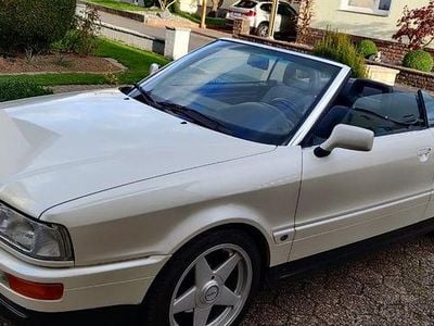 Second-hand Audi Cabriolet Performance 116 CP (85 kW) 1995 Alb Cabrio