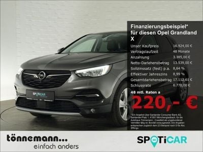 Gebraucht Opel Grandland X 131 PS (96 kW) 2020 Grau SUV