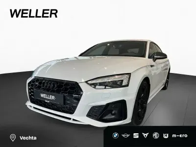 Gebraucht Audi A5 Sportback S-Line 265 PS (194 kW) 2022 Weiß Kleinwagen