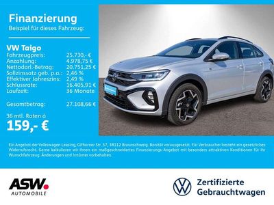 Gebraucht VW Taigo R-line 116 PS (85 kW) 2025 Reflexsilber metallic SUV