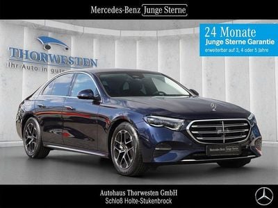 Gebraucht Mercedes E200 Premium 204 PS (150 kW) 2024 Lack nautikblau Limousine