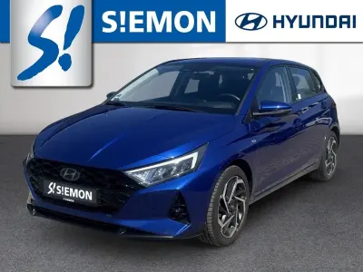 Gebraucht Hyundai i20 Intro Edition 101 PS (74 kW) 2021 Blau Kleinwagen