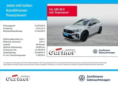 Gebraucht VW Taigo Style 150 PS (110 kW) 2022 Ascotgrau SUV
