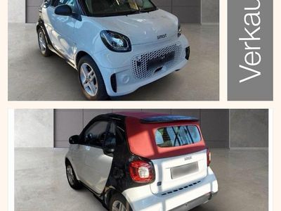 Weiß Gebraucht 2021 Smart ForTwo Electric Drive Passion Cabrio | 14.499 € (Fairer Preis)