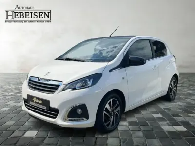 Gebraucht Peugeot 108 Allure 72 PS (52 kW) 2020 Lipizan weiß Kleinwagen