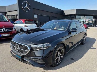 Gebraucht Mercedes E300 AMG 313 PS (230 kW) 2025 Metalliclack obsidianschwarz Kombi