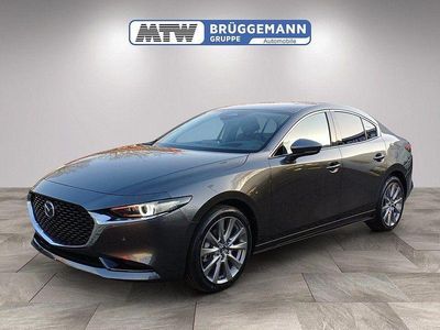 Neu Mazda 3 Exclusive 140 PS (102 kW) 2026 Grau Limousine