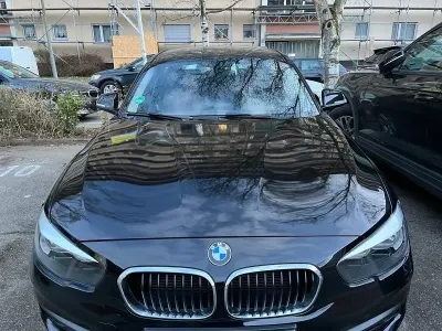 Brugt BMW 116 109 HK (80 kW) 2016 Sort Hatchback