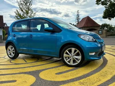 Gebraucht Skoda Citigo-e IV Best of 61 kW (83 PS) 2020 Blau Kleinwagen