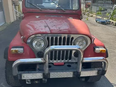 Gebraucht Jeep CJ 83 PS (61 kW) 1985 Rot Cabrio