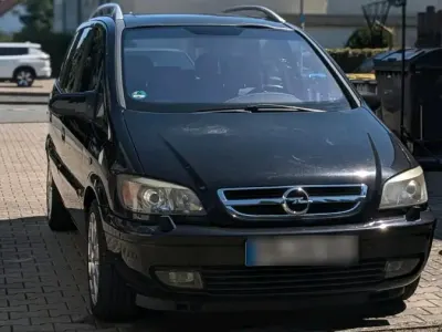Gebraucht Opel Zafira Njoy 147 PS (108 kW) 2004 Schwarz Van / Kleinbus