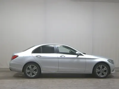 Brugt Mercedes C200 150 HK (110 kW) 2018 Sølv Sedan