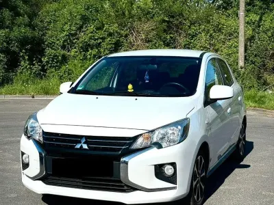 Gebraucht Mitsubishi Space Star Spirit+ 71 PS (52 kW) 2021 Weiß Kleinwagen