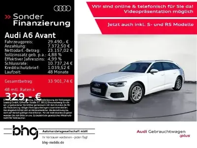 Gebraucht Audi A6 Basis 204 PS (150 kW) 2023 Weiß Kombi