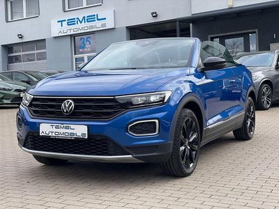 Gebraucht VW T-Roc Cabriolet Style 110 PS (80 kW) 2021 Blau Cabrio