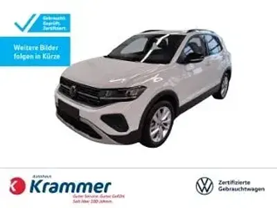 Gebraucht VW T-Cross Goal 95 PS (69 kW) 2025 Weiß SUV