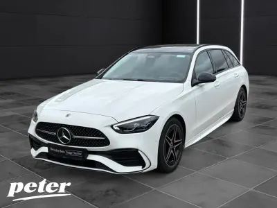 Gebraucht Mercedes C180 AMG 170 PS (125 kW) 2025 Unilack polarweiß Kombi