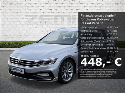 Silber Gebraucht 2023 VW Passat Elegance Kombi | 31.874 € (Teuer)
