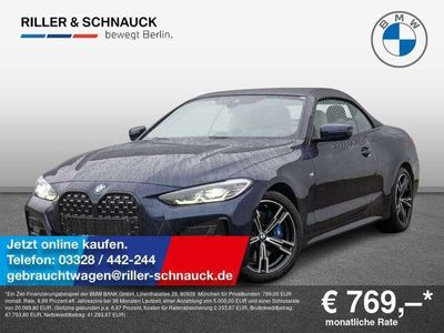 gebraucht BMW 430 i Cabrio M-Sport STANDHZ+HUD+NAVI+LEDER+ME