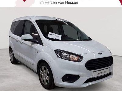 Gebraucht Ford Tourneo Courier Trend 101 PS (74 kW) 2020 Frostweiß Van / Kleinbus