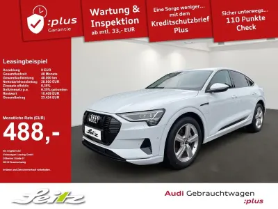 Gebraucht Audi e-tron Sportback Advanced Plus 230 kW (313 PS) 2022 Weiß SUV
