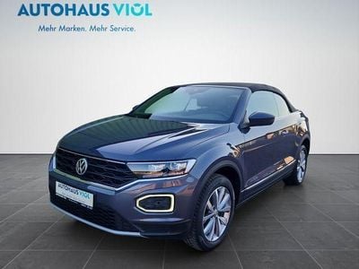 Gebraucht VW T-Roc Cabriolet Style 150 PS (110 kW) 2020 Rauchgrau metallic Cabrio