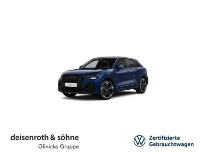 Gebraucht Audi Q2 S-Line 190 PS (139 kW) 2023 Navarrablau metallic SUV