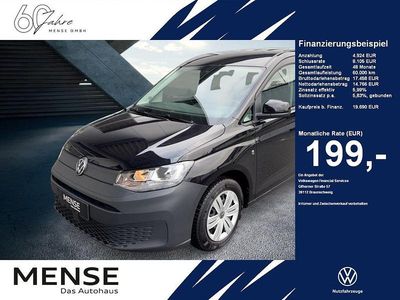 Gebraucht VW Caddy Basis 102 PS (75 kW) 2022 Deep black perleffekt Van / Kleinbus