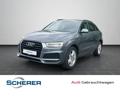 Gebraucht Audi Q3 Advanced 150 PS (110 kW) 2017 Monsungrau metallic (metallic) SUV
