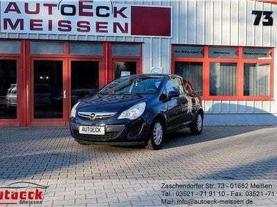 Gebraucht Opel Corsa Selection 69 PS (50 kW) 2011 Blau Kleinwagen