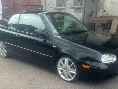 Gebraucht VW Golf Cabriolet Conceptline 101 PS (74 kW) 1998 Schwarz Cabrio