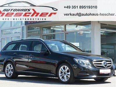 Gebraucht Mercedes E350 252 PS (185 kW) 2014 Obsidianschwarz  metalliclack (metallic) Kombi