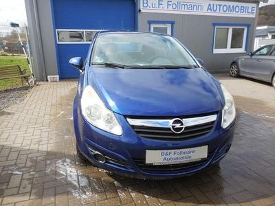 Gebraucht Opel Corsa Edition 80 PS (58 kW) 2009 Blau Kleinwagen