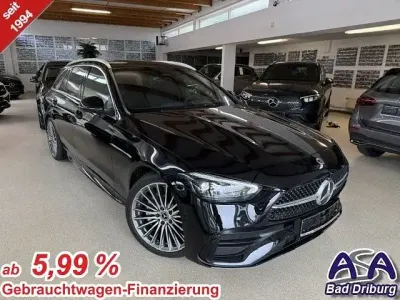 Gebraucht Mercedes C180 AMG 170 PS (125 kW) 2025 Obsidianschwarz metallic Kombi