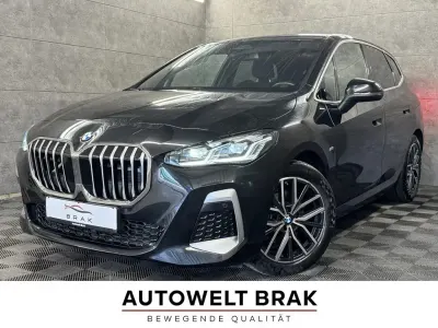 Gebraucht BMW 218 Active Tourer M Sport 136 PS (100 kW) 2023 Black sapphire (schwarz) Van / Kleinbus