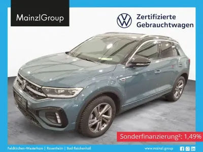 Gebraucht VW T-Roc R-line 150 PS (110 kW) 2025 Petroleum blue metallic/schwar SUV