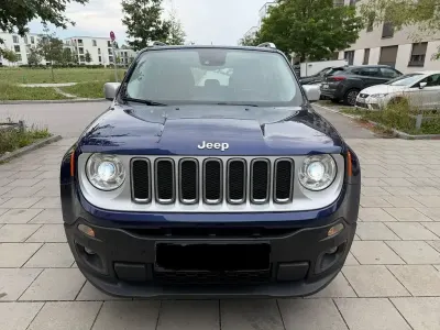 Gebraucht Jeep Renegade Limited 140 PS (102 kW) 2017 Blau SUV
