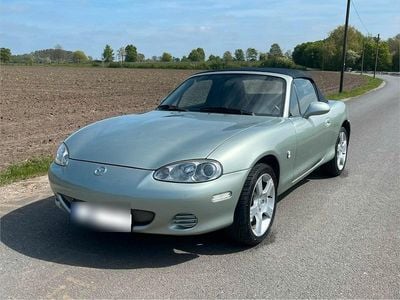Usata Mazda MX5 110 CV (80 kW) 2003 Grigio Cabrio