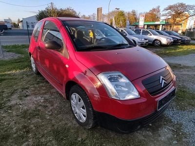 Second-hand Citroën C2 60 CP (44 kW) 2004 Roșu Hatchback