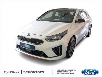 Gebraucht Kia ProCeed GT 204 PS (150 kW) 2021 Hw2) deluxeweiss met. (weiss Kombi