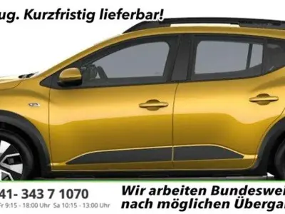 Neu Dacia Sandero Expression 122 PS (89 kW) 2026 Amberyellow SUV
