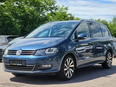 Gebraucht VW Sharan Highline 184 PS (135 kW) 2016 Blau Van / Kleinbus