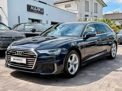 Gebraucht Audi A6 S-Line 265 PS (194 kW) 2022 Blau Kombi