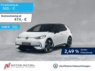 Gebraucht VW ID.3 GTX 210 kW (286 PS) 2025 Gletscherweiß metallic Kleinwagen