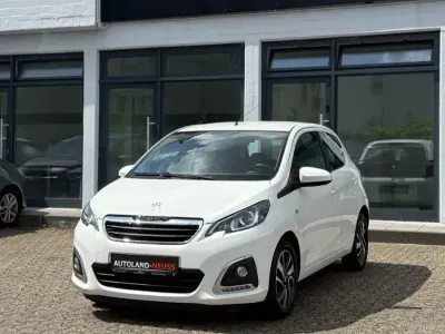Gebraucht Peugeot 108 Allure 72 PS (52 kW) 2019 Weiß Limousine