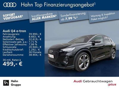 gebraucht Audi Q4 e-tron 35 S-Line S-Trc Virtual Matrix GRA Sit