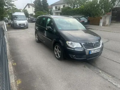 Gebraucht VW Touran 140 PS (102 kW) 2007 Schwarz Van / Kleinbus