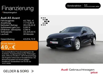 Gebraucht Audi A5 Ambiente 204 PS (150 kW) 2025 Firmamentblau metallic Kombi