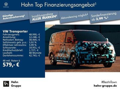 gebraucht VW Transporter New2,0l 81kW TDI AHK PDC…