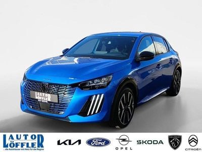 Neu Peugeot 208 GT 101 PS (74 kW) 2025 Blau Kleinwagen